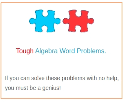 Word problems on quadratic equations by factoring. 100 Hard Word Problems In Algebra