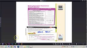 Lesson 10 3 Generating Equivalent Expressions Youtube