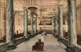 Beach | case brief for law students. Interior Of Harris Trust And Savings Bank Chicago Il Postcard