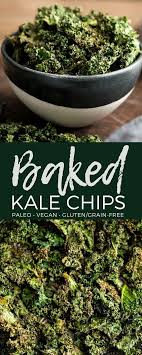 This Recipe For Baked Kale Chips Is Seriously The Best This Delicious Healthy Kid Friendly Snack Is Made W Kale Chip Recipes Healthy Vegan Snacks Baked Kale