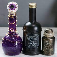 Potion Bottles Three Ways Potion Bottle Halloween Party Decor Potions