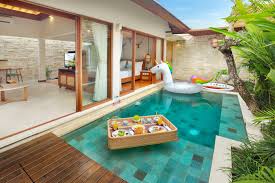 Aksari Villa Luxury Romantic One Bedroom Private Pool Villa In Seminyak Legian Kuta Area Perfect For Honeymoon Villa In Seminyak Legian Kuta Bali