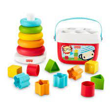 Fisher Price Baby S First Blocks Rock A Stack Plant Based Toys Babies R Us Canada