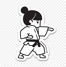 This martial arts is best known for its spectacular kicks. Karate Martial Arts Taekwondo Zeichnung Obi Karate Png Herunterladen 1003 1024 Kostenlos Transparent Weiss Png Herunterladen