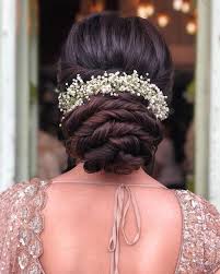 Atelierlilac fabric bow hair clip, $20, etsy. Stunning Bridal Bun Hairstyles For Reception K4 Fashion