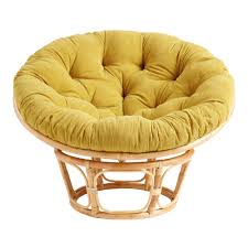 chartreuse velvet corduroy papasan chair cushion green cotton 58 round by world market in 2021 papasan chair papasan chair cushion chair cushions