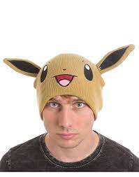 Pokemon Unisex Eevee Beanie Hat Brown One Size Pokemon Beanie Pokemon Eevee Beanie Hats