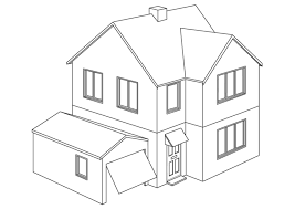 Denn mit gebäuden aller art kommen sie jeden tag in berührung und schließlich bedeutet das eigene haus oder die wohnung der eltern einen besonderen schutz. Malvorlage Haus Kostenlose Ausmalbilder Zum Ausdrucken Bild 9454