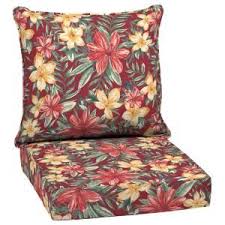arden selections 24 x 24 ruby clarissa tropical 2 piece deep seating outdoor lounge chair cushion tg05297b d9z1 the home depot deep seat cushions outdoor deep seat cushions deep seating