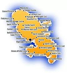 Il vous prépare le meilleur pour la réouverture du restaurant dans quelques jours. La Carte De La Martinique Travel Martinique Map