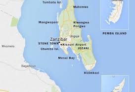 Travel guide to touristic destinations, museums and architecture in zanzibar island. Zanzibar Pemba Map Chalo Africa