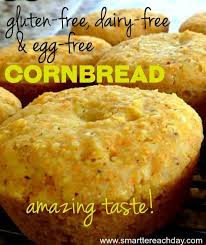These muffins are another recipe that would work equally as well for breakfast as they would for dessert. Gluten Free Egg Free Dairy Free Cornbread Dairy Free Recipes Gluten Free Dairy Free Recipes Allergy Free Recipes