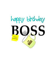 Happy Birthday Card For Boss With Name Birthday For Boss From All Of Us Coffee Cup Paper Clips Sticky Note Card Ad Sponsored Coffee Cup Birth Sticky Notes Happy Birthday Boss Note Cards