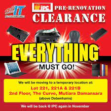 All it very first outlet, and in 2003, malaysian book of records has endorsed all it as the largest computer retail outlet in malaysia. Ipc Outlet Is Having All It Hypermarket Sdn Bhd Facebook