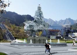The buffalo statue in atwood was created by pete felten. Iron Sculpture Laozi Rides The Black Buffalo Photos Of Laozi