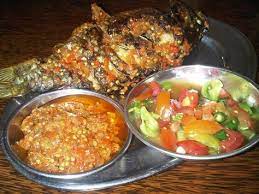 Ikan Bakar Sambal Dabu Dabu Sambal Rica Rica Malay Food Tasty Fish Recipe Indonesian Food