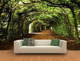 Change the looks of your room by putting 3d wallpapers in different areas. Custom 3d Mural Wall Paper Three Dimensional Large Mural Wallpaper Trees Bedroom Living Room Sofa 3d Tree Wallpaper Living Room Wall Wallpaper Mural Wallpaper