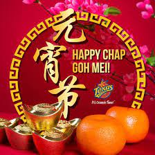 Lima belas hari selepas tahun baru cina merupakan hari chap goh mei disambut sebagai menandakan berakhirnya perayaan tahun baru cina. Happy Chap Goh Mei May You Be Texas Chicken Malaysia Facebook