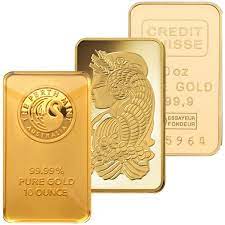 When you hear gold bars, visions of underground bank vaults sealed tight and stacked high with glimmering gold bricks may come to mind. Buy 10 Oz Gold Bars Credit Suisse Gold Bars Money Metals
