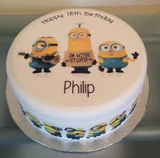 Although, he seems to be thelast guy that any other minion would chose to work with, he is myfirst choice. Minions Despicable Me Edible Icing Cake Topper 09 The Caker Online