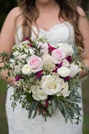 This flower is perfect for fleshing out a classic wedding bouquet or arrangement. White And Ink Wedding Bouquet Light Pink Flowers Bouquet Wedding Bouquets Pink Flower Bouquet