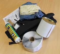 (2) 6 x 6 quickseam patches. Pond Repair Kits Pro Butyl Products Ltd Group