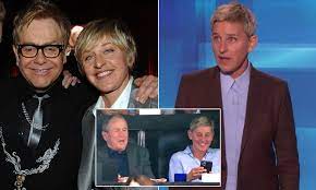 Elton John Leaps To Defend Ellen Degeneres Saying He Admires Her Friendship With George W Bush Daily Mail Online