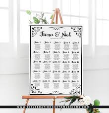 Ornamental Wedding Chart