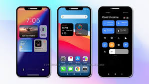 Entah apa nama tema ini, tapi. Ios 14s V12 Miui Theme Special Ios 14 Design Theme For Xiaomi Redmi Devices