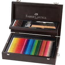 Art Graphic Collection Wooden Case 125 Pieces Select from our polychromos artists' color pencils select from our polychromos artists' color pencils, albrecht durer artists' watercolor pencils, pitt artist pens, castell 9000 and many more. art graphic collection wooden case