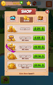 There is also the option to watch videos of ads with which you can win coins or tokens. Coin Master Gold Shop Coin Store Game Store Farm Games