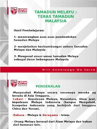 Kesan daripada peruntukan perlembagaan persekutuan keatas agama islam. 3 Tamadun Melayu