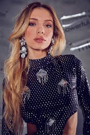 Bruna black/silver dress