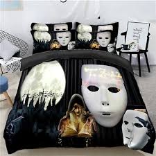 3D Horror Game Monsters Bedding Set Duvet Cover Bed Sheet Pillowcases Queen  King