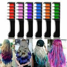 Read more dip comb in warm water and run through roots or the gray areas of your hair. Buy 6pcs Temporary Hair Chalk Comb Hair Dye Colour Brush For Cosplay At Affordable Prices Free Shipping Real Reviews With Photos Joom