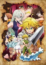 The seven deadly sins is a manga series written and illustrated by nakaba suzuki, set in a fictitious britannia (ブリタニア, buritania) in a time period superficially akin to the european middle ages. Seven Deadly Sins Season 3 Anime Seven Deadly Sins Dessin Anime Japonais Dessin Kawaii