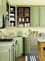 Low Cost Cabinet Makeover Ideas You Have To See To Believe Green Kitchen Cabinets Low Cost Kitchen Cabinets Kitchen Cabinets Makeover