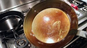 Matfer Bourgeat Black Steel Pan Seasoning And Cooking Youtube Bourgeat Cooking Carbon Steel Pan