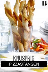 Pizzastangen Pizza Stangen Fingerfood Essen Rezepte