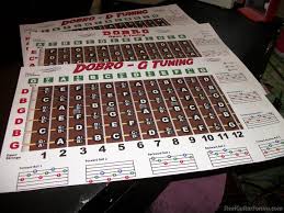 Dobro Chord Charts D A And G Tuning Sold The Steel