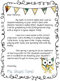 Share the list with your class, pretending all are true. Free Template For Student Teaching Teaching Letter Go To Keeponteachin Blogspot Com To Find Out Ho Student Teaching Teacher Welcome Letters Letter To Teacher