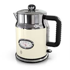 Russell Hobbs Retro Style 1 7l Electric Kettle Cream Ke5550crr Walmart Com In 2020 Electric Kettle Kettle Electric Tea Kettle
