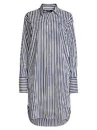Polo Ralph Lauren Oversized Striped Shirtdress Striped Shirt Dress Fashion Clothes Women Shirt Dress