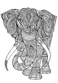 Mandalas, dragons, animals, geometric figures. Get The Coloring Page Elephant 50 Printable Adult Coloring Pages That Will Help You De Stress Popsugar Smart Living Photo 5