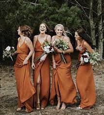 Rust Bridesmaid Dress Intended For Newest Wedding Ideas Makeit Orange Bridesmaid Dresses Rust Bridesmaid Dress Burnt Orange Bridesmaid Dresses