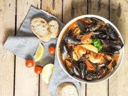 Kroatien Am Teller Dobar Dan Muscheln Und Garnelen Auf Buzara Art Kroatische Kuche Kroatische Rezepte Mediterrane Rezepte