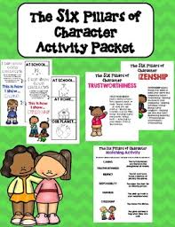 Click on the pillar to download its coloring sheet. Six Pillars Of Character Worksheets Teachers Pay Teachers