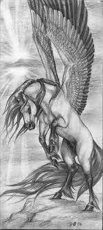 This was drawn from the mind of a derp. Amazing Horse Tattoo 15 Pegasus Art Horse Tattoo Horse Drawings