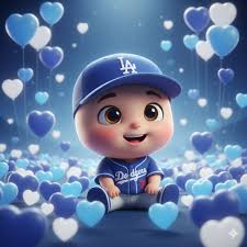 LANGELESDODGERS LANGELES DODGERS Dodgers TRUE BLUE WARRIORS, HITTING  HARDER, WINNING BIGGER NEVER BACKING DOWN. EMA 水気力 KaL Dodgets сЖс