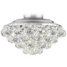 Crystal Ball Chrome Universal Ceiling Fan Led Light Kit 59f55 Lamps Plus Ceiling Fan Light Kit Fan Light Kits Ceiling Fan With Light